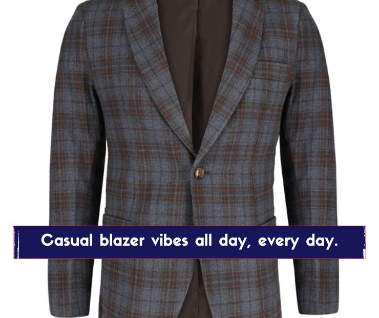 Casual Blazer Captions