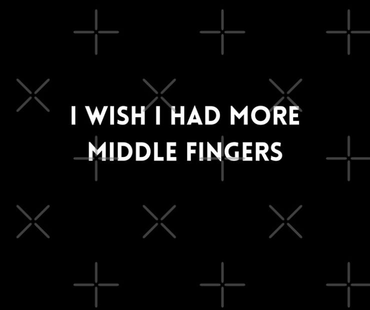 Sassy & Confident Middle Finger Captions