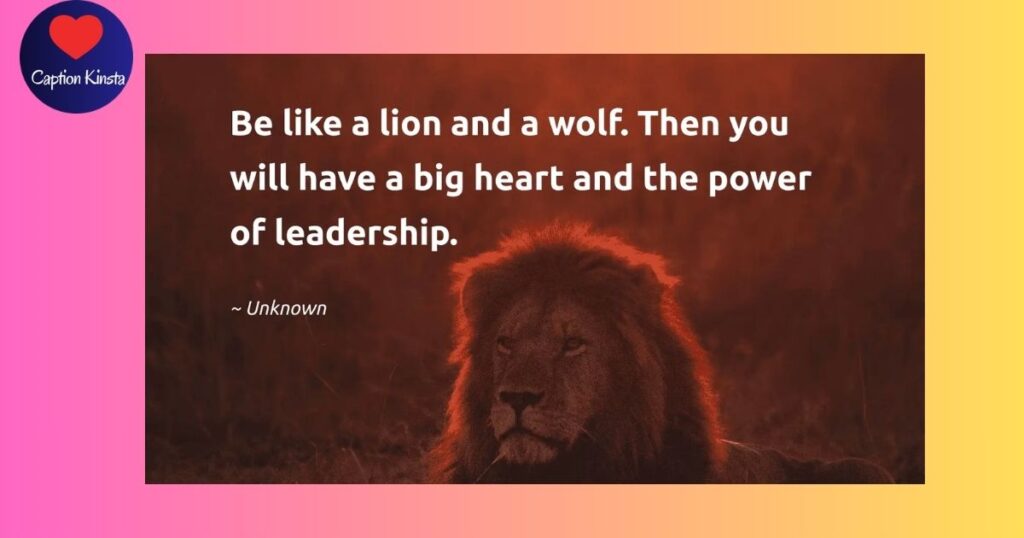 Lion Quotes About Strength and Power