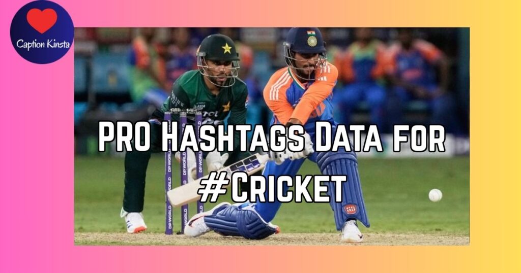 PRO Hashtags Data for #Cricket