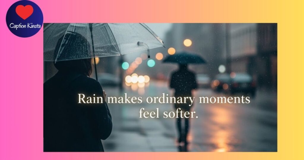 Rain Quotes for Instagram