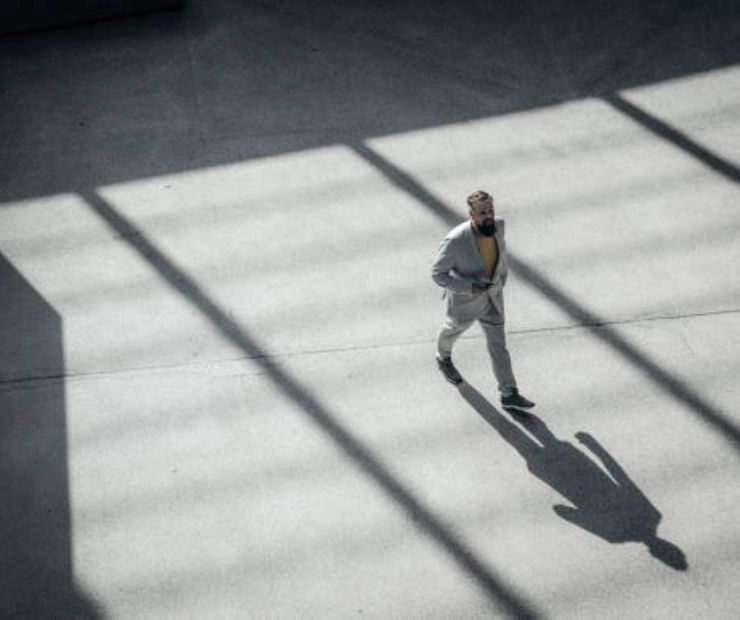Mysterious Shadow Captions