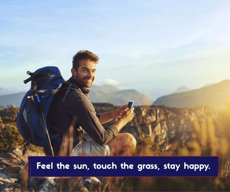 Nature Happy Captions