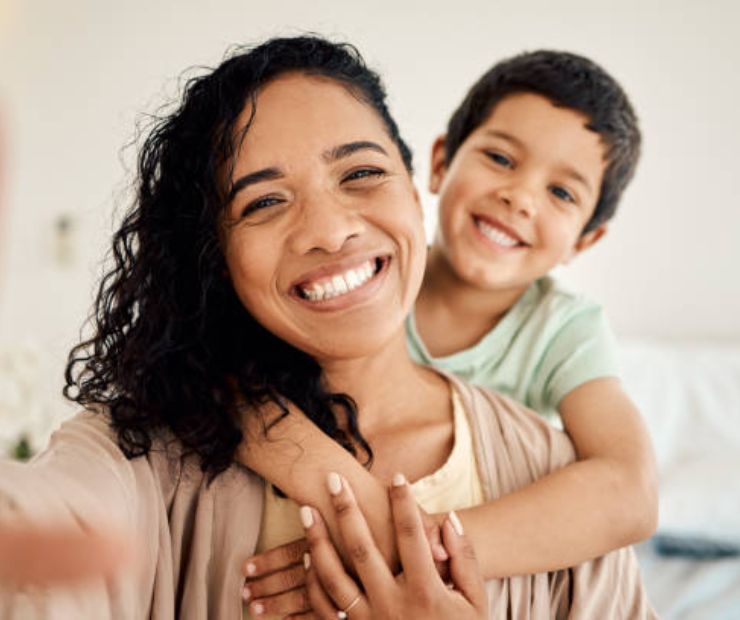 Fun and Playful Mother-Son Captions