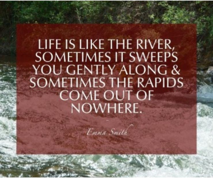 The River Sissy Captions: Flowing with Life’s Current