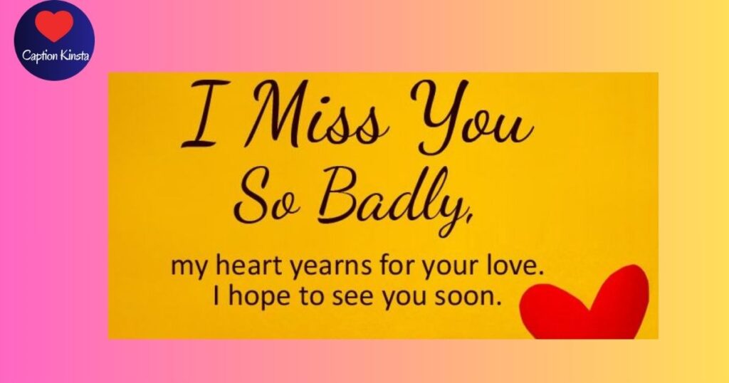 Miss You Quotes