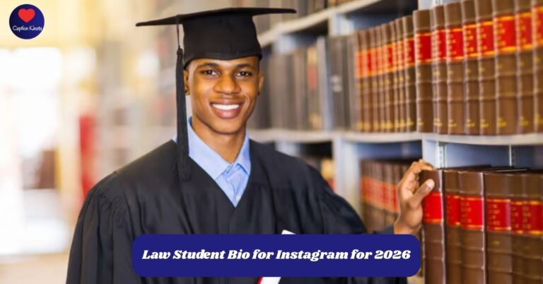 Law Student Bio for Instagram: Best Captions & Ideas