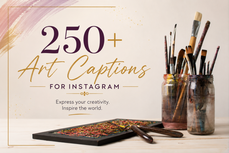 Art Captions for Instagram